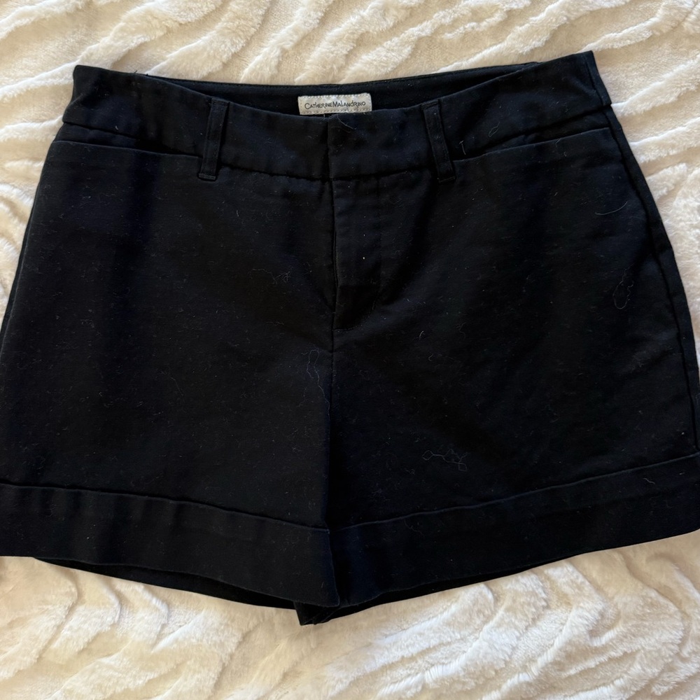 P49- Catherine Malandrino Black Women's Shorts